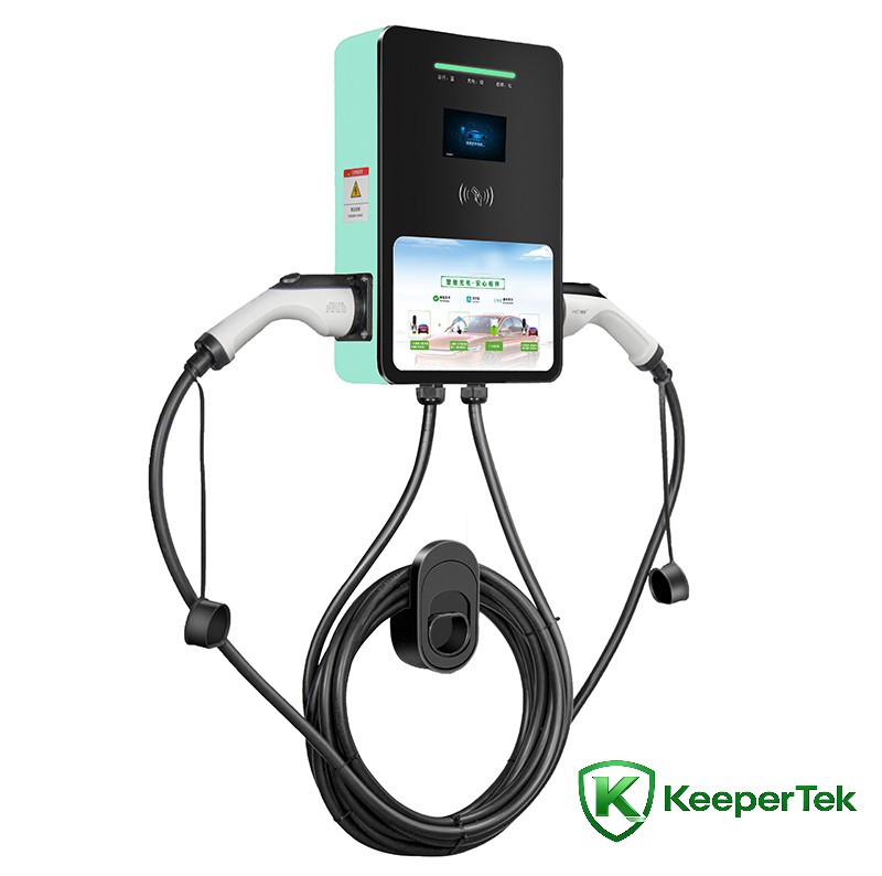 7KW/14KW pansi-poyimilira limodzi ndi iwiri mfuti AC kulipiritsa mulu KT-HC06